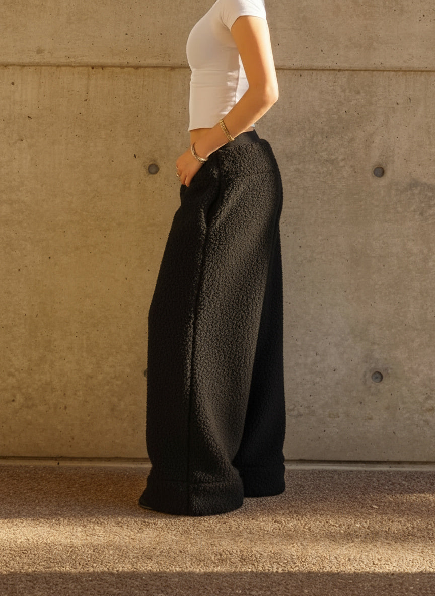 Snuggle Pants - Flauschige Sherpa Hose