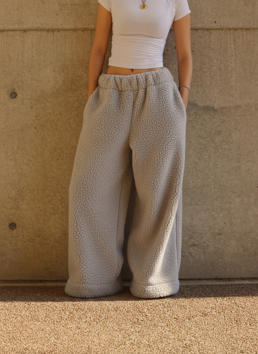 Snuggle Pants - Flauschige Sherpa Hose