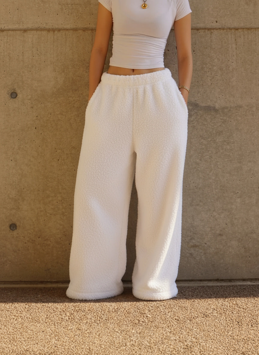 Snuggle Pants - Flauschige Sherpa Hose