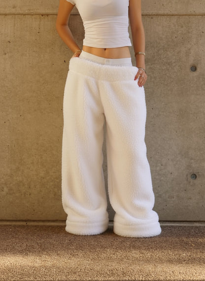 Snuggle Pants - Flauschige Sherpa Hose
