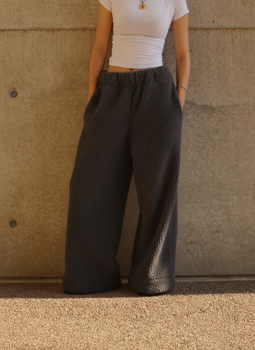 Snuggle Pants - Flauschige Sherpa Hose
