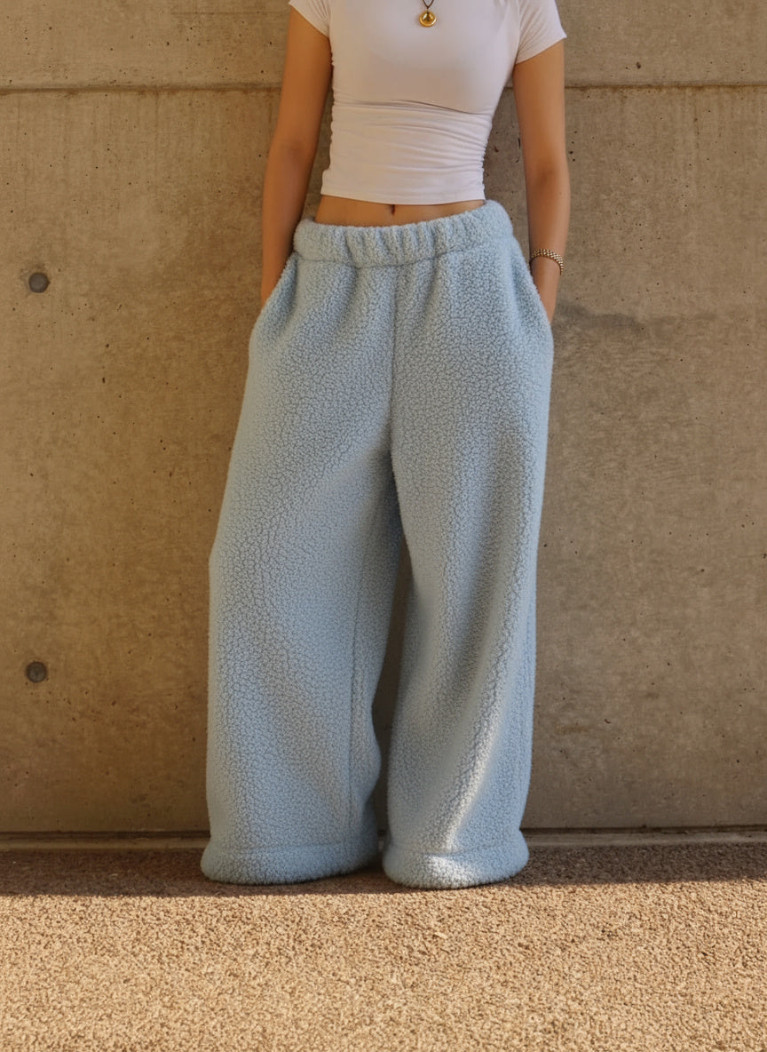 Snuggle Pants - Flauschige Sherpa Hose