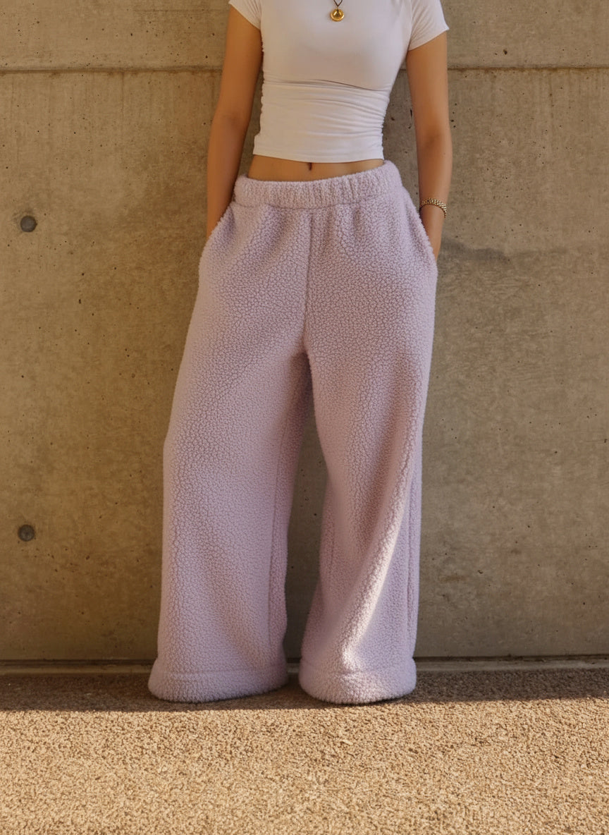 Snuggle Pants - Flauschige Sherpa Hose