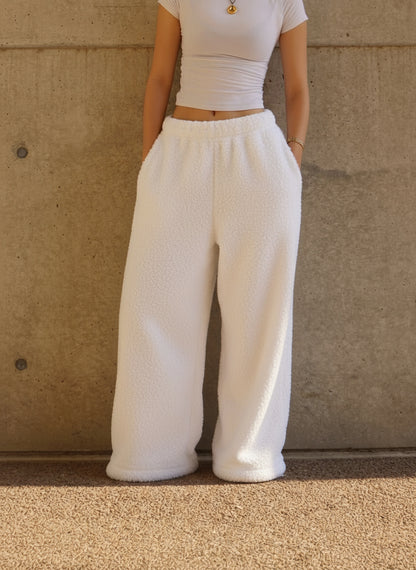 Snuggle Pants - Flauschige Sherpa Hose